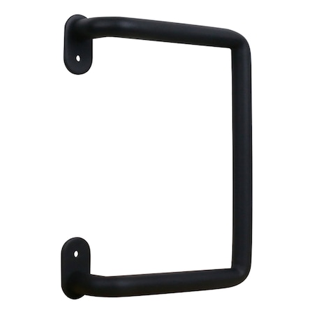 National Hardware National Hardware Troy 5/8 in. D X 6-3/32 in. L Matte Black Steel Pull Handle 1 pc N700-103